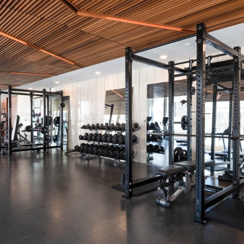 Enjoy our resident-only features free weights and smith machine